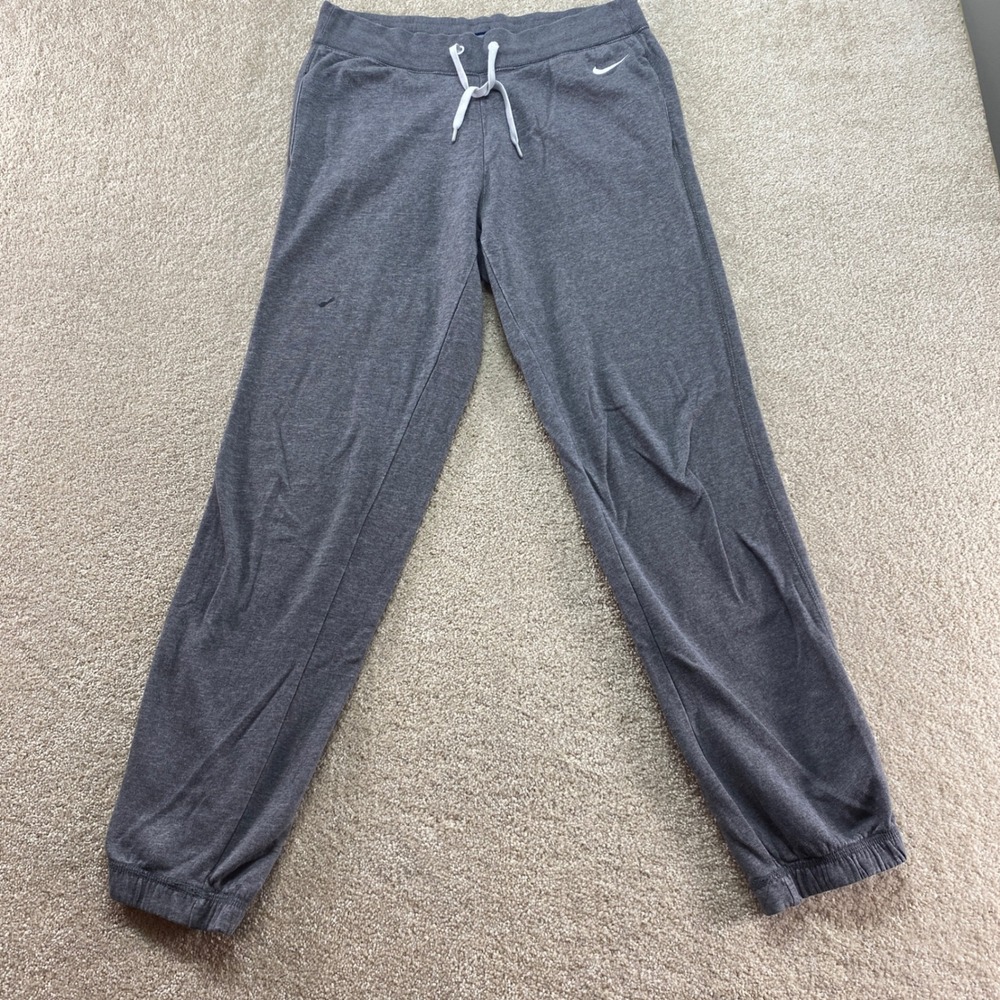 Nike Sweatpants‎ Mens Size Small Gray Joggers Athletic Training